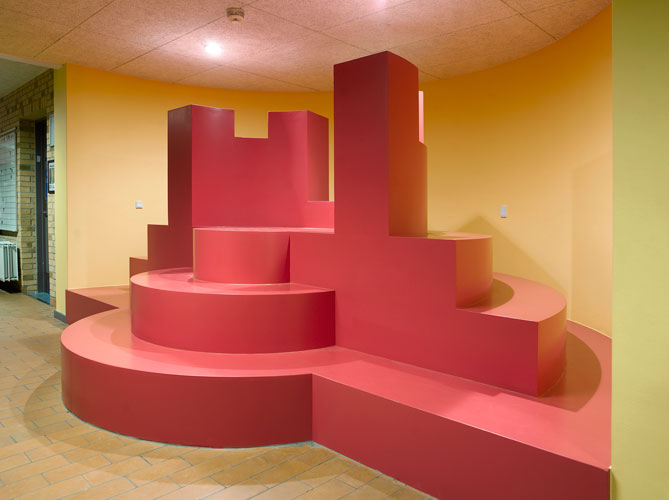 Trappenicher, Engdalskolen, Brabrand, Aarhus, 2014